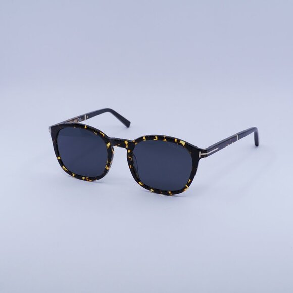 🕶️ New Tom Ford Jayson FT1020 52A Sunglasses - Havana Frame, Smoke Lenses